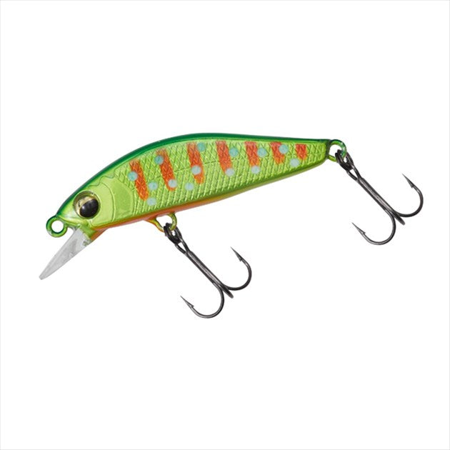 Daiwa Trout Plug Silver Creek Minnow Slow Fall Custom 40SS Green Gold Char