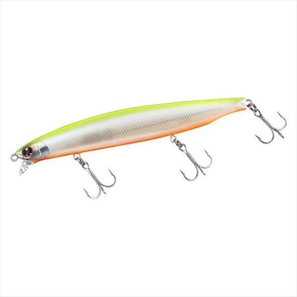 Daiwa Seabass Lure Shoreline Shiner-Z Vertice R 125F-SSR Chartback Pea