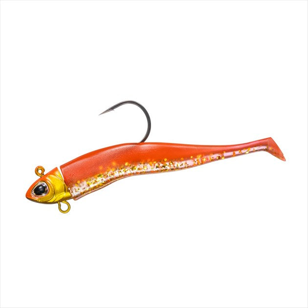 Daiwa Worm Morethan Seabass Rodem mini 10g Orange Gold