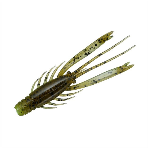 Daiwa Worm Silver Wolf Urban Shrimp 2.8inch Green Pumpkin Chart
