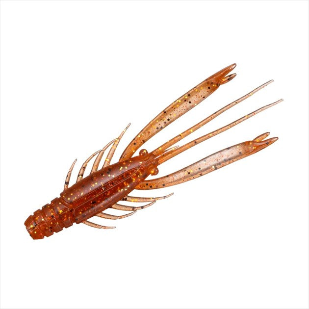 Daiwa Worm Silver Wolf Urban Shrimp 2.8inch Shrimp miso Red Gold