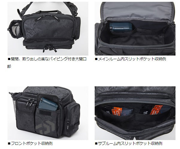 Daiwa Tackle Bag Hip Bag (D) Spiral Gray