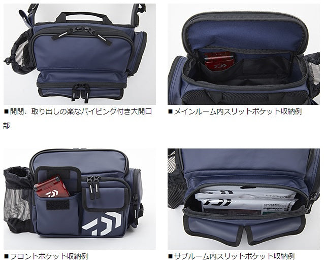 Daiwa Tackle Bag Hip Bag LT(D) Spiral Gray