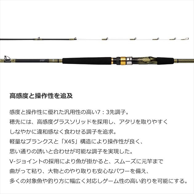 Daiwa Analistar 73 30-180/Q (Spinning 2 Piece)