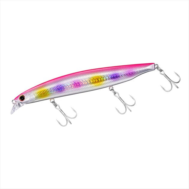 Daiwa Seabass Lure Flat Junkie Vertice R 125F Adele Pink Marble