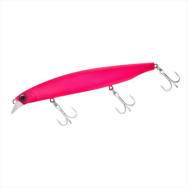 Daiwa Seabass Lure Flat Junkie Vertice R 125F Matte Pink