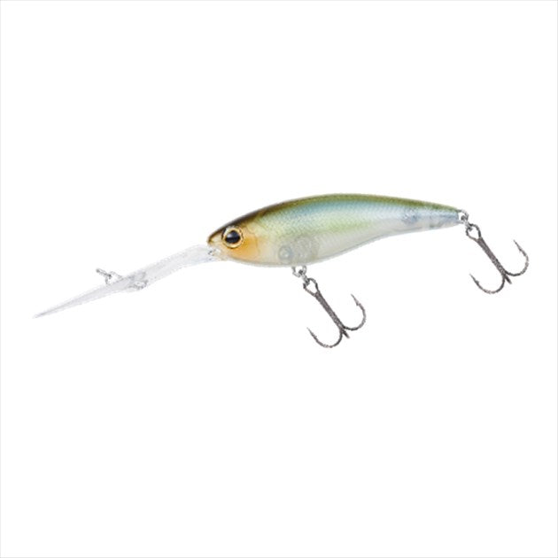 Daiwa Bass Lure Steez Shad 54SP-MR Natural Ghost Shad