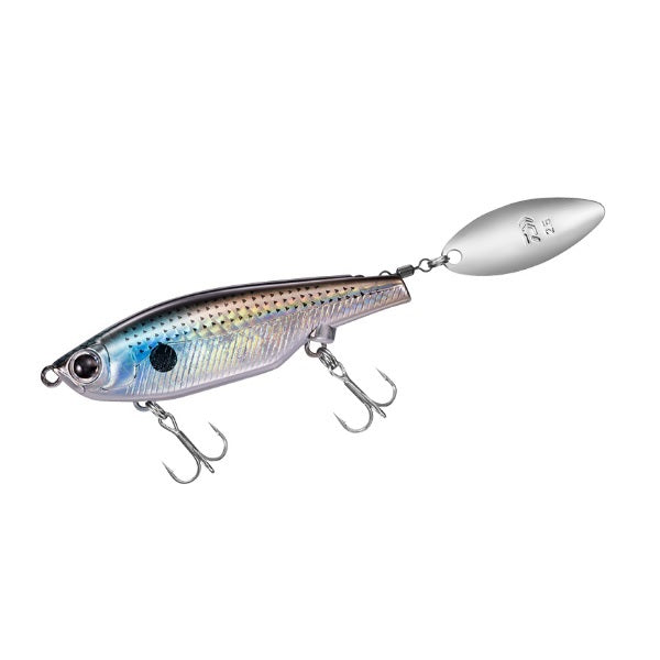 Daiwa Seabass Lure Morethan Shallow Spin 67S Adele Borakono Glowberry