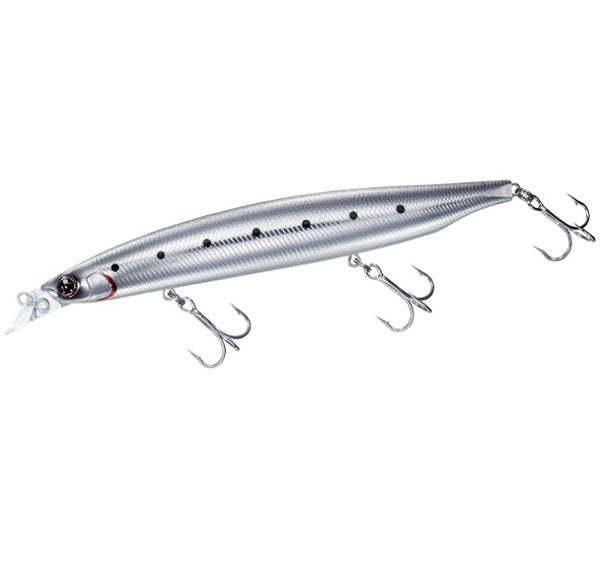 Daiwa Seabass Lure Shoreline Shiner-Z Vertice R 140S Keimura Silver SardineGlowberry