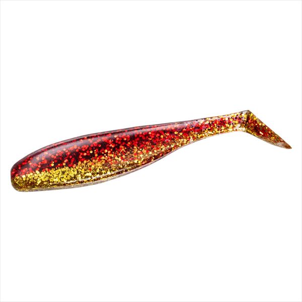 Daiwa Worm Licky Shad 3.5inch Red Gold