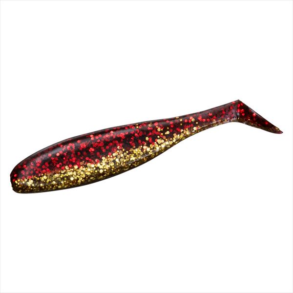 Daiwa Worm Licky Shad 3.0inch Red Gold