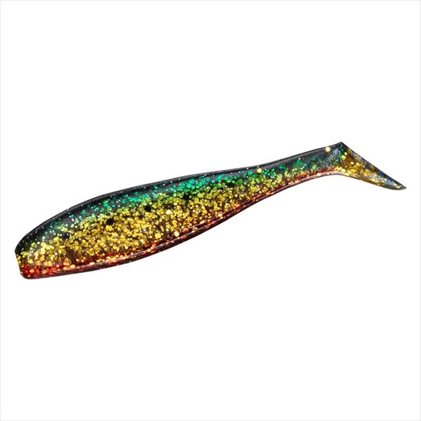 Daiwa Worm Licky Shad 3.0inch Green Gold Red Berry
