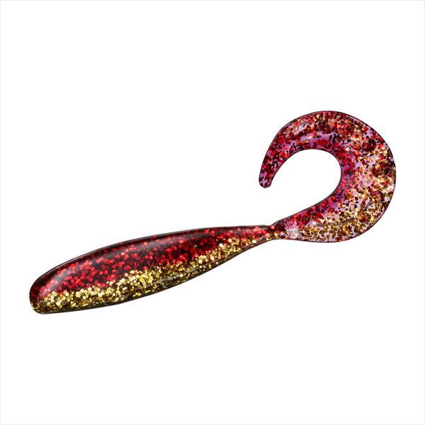 Daiwa Worm Licky Grab 3.5inch Red Gold