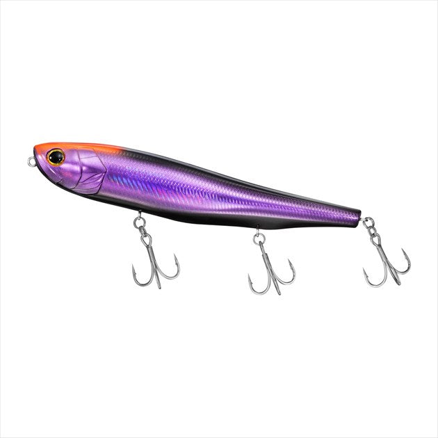 Daiwa Seabass Lure Morethan Monster Slider 160F Orange Head PurpleBlack Sand