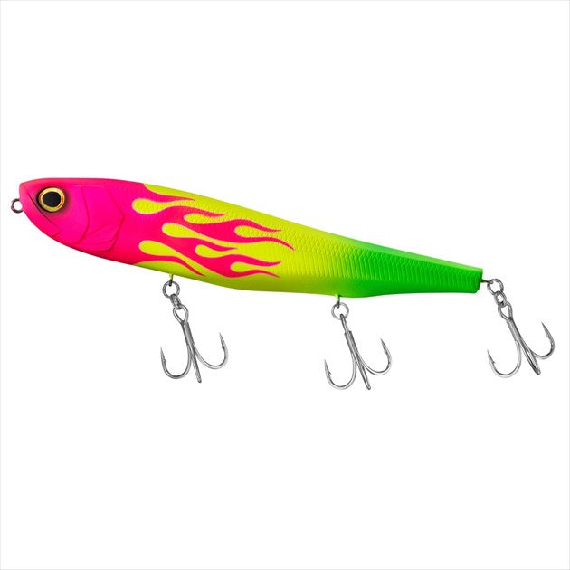 Daiwa Seabass Lure Morethan Monster Slider 160F Pink Fire Banana