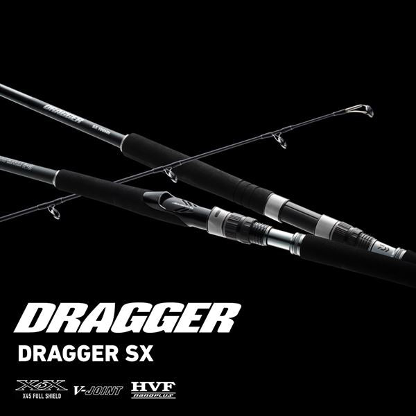 Daiwa Shore Jigging Rod Dragger SX 100H (Spinning 2 Piece)