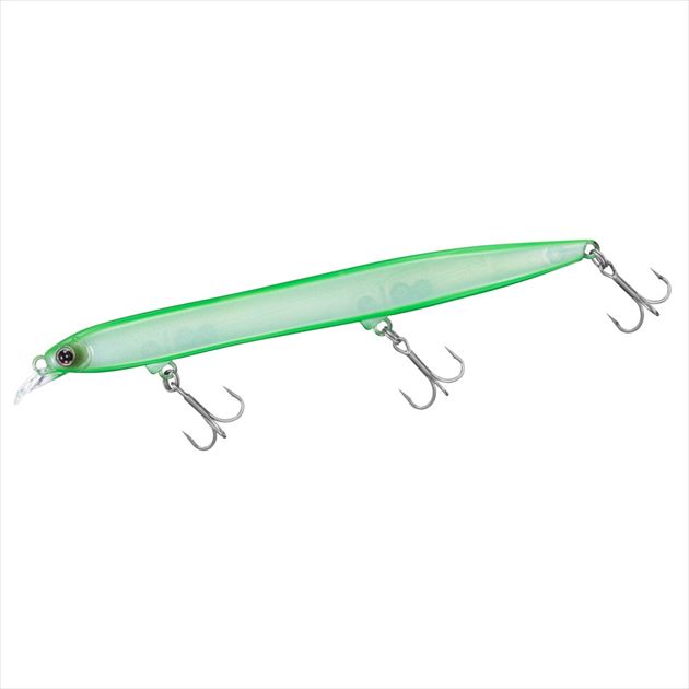 Daiwa SeaBass Lure Morethan Hisoka 120F-SSR Lime Pearl Sand