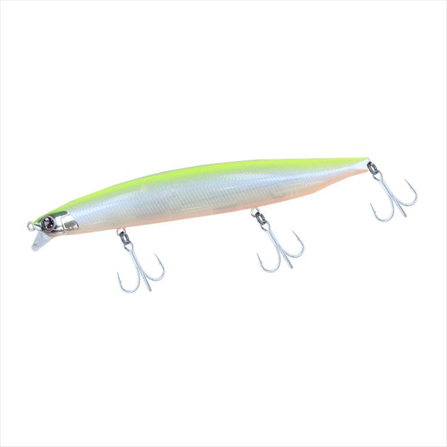 Daiwa Seabass Lure Shoreline Shiner-Z Vertice R 140F-SSR Chartback Pearl