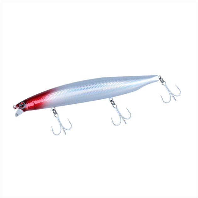 Daiwa Seabass Lure Shoreline Shiner-Z Vertice R 140S-SSR Holo Redhead