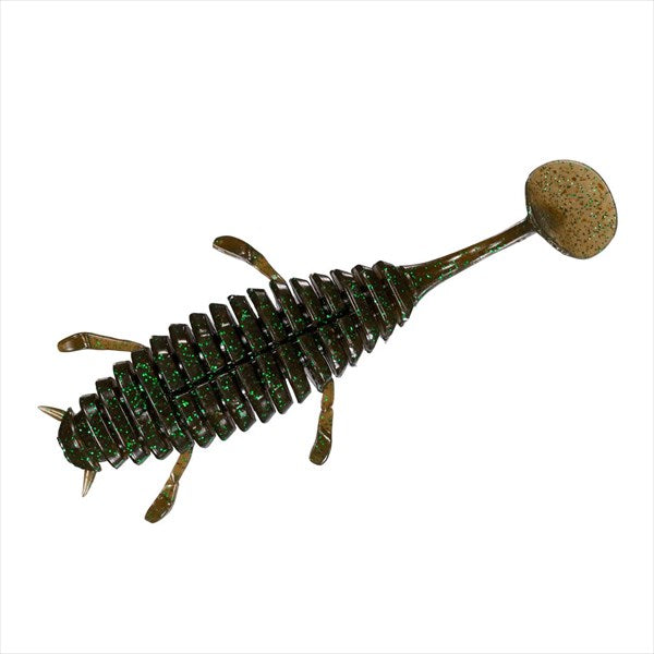 Daiwa Worm Move Bait 3.1inch Green Pumpkin Green Flake