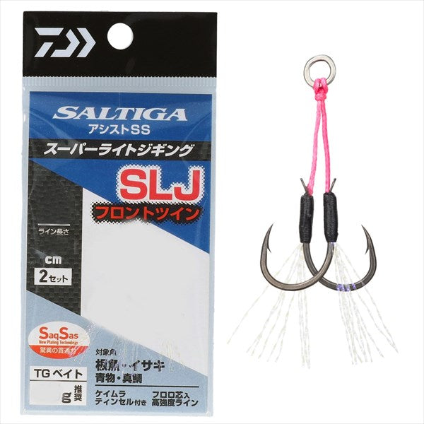 Daiwa Assist Hook Saltiga Assist SS SLJ Front twin Thick Shaft #L