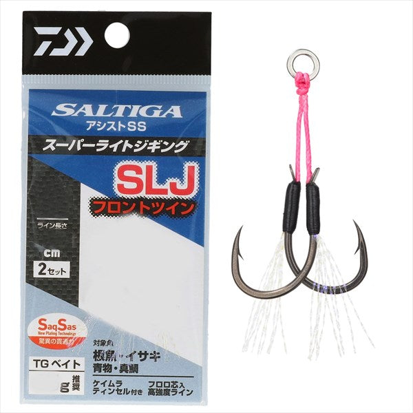 Daiwa Assist Hook Saltiga Assist SS SLJ Front twin Thick Shaft #LL