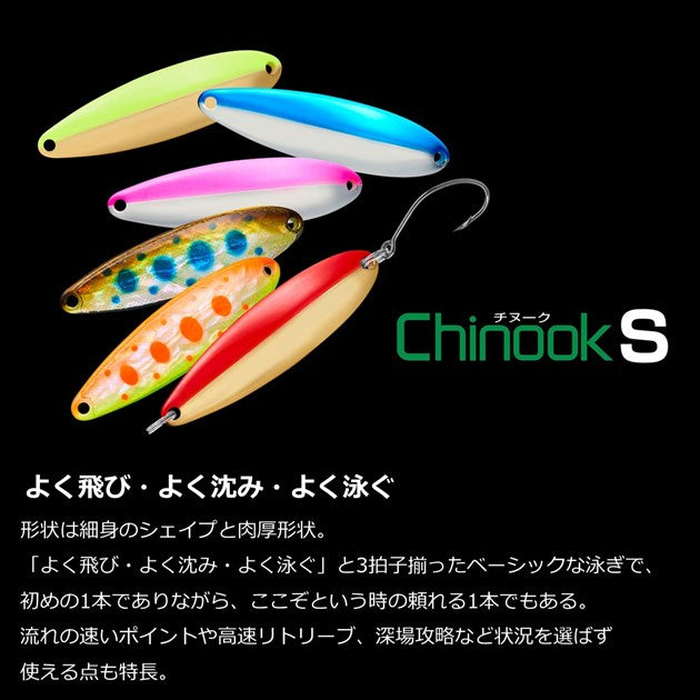 Daiwa Spoon Chinook S 7s Full Chart