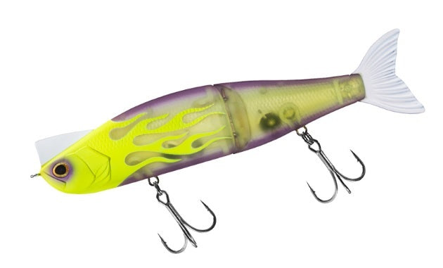 Daiwa SeaBass Lure Morethan Lazy Facs J 100s Chart Fire CLure Purple Sand