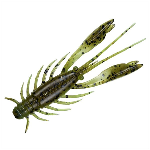 Daiwa Worm Silver Wolf Urban Shrimp 2.4inch Green Pumpkin Chart