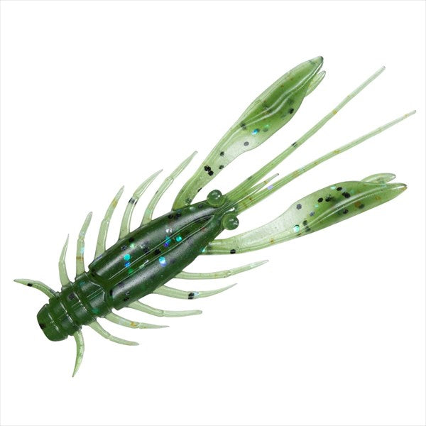 Daiwa Warm Silver Wolf Urban Shrimp 2.4 inch Water Melon Pepper