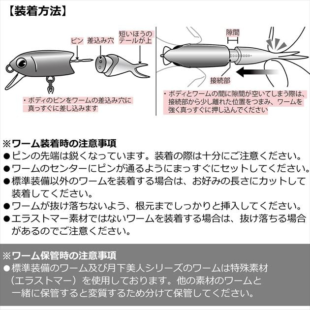 Daiwa Gekkabijin Shizuru 50s Chart Back CLure