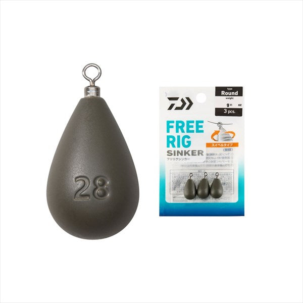 Daiwa Sinker free rigs Sinker R 28g (1oz)