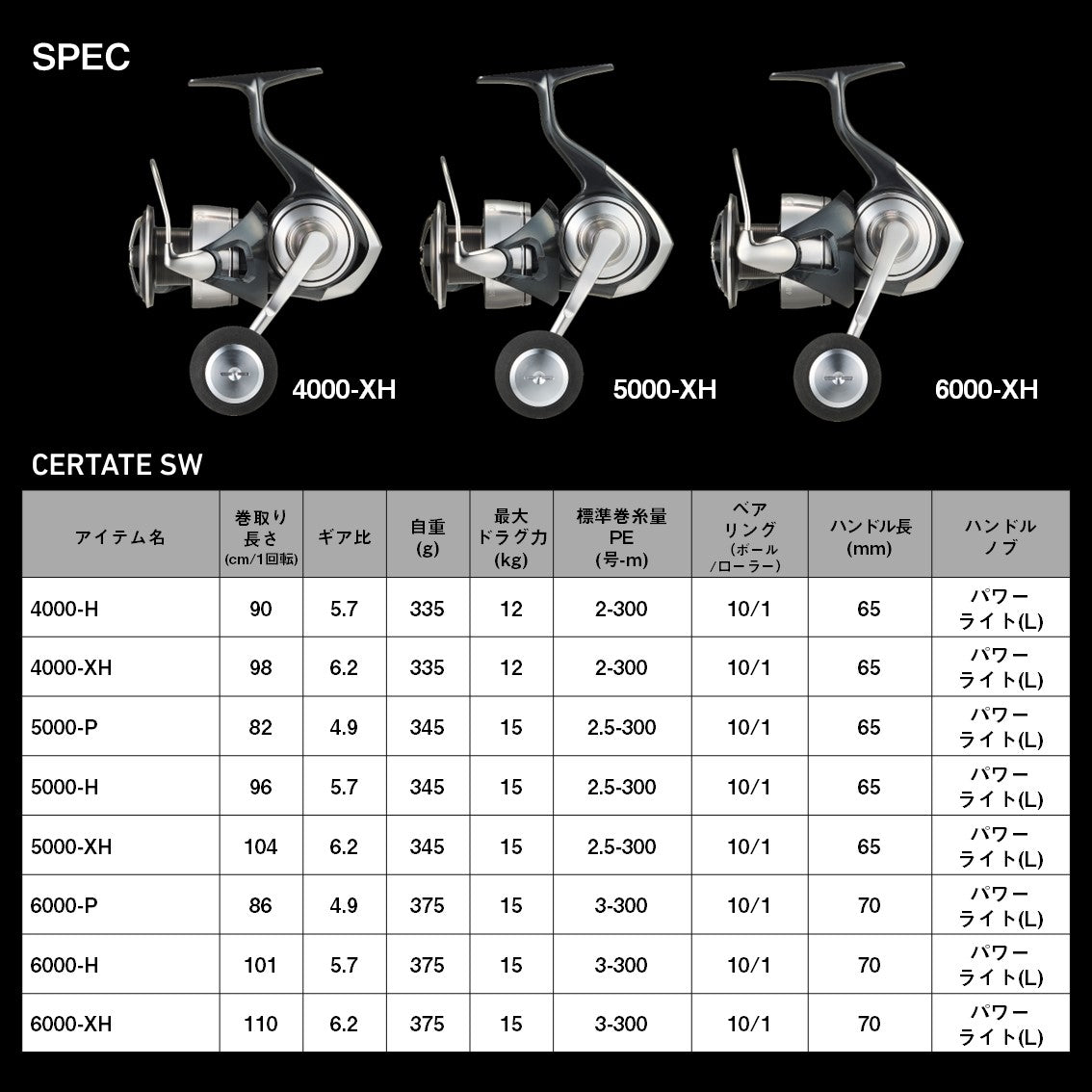 Daiwa 24 Certate SW 4000-H