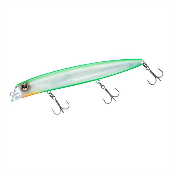 Daiwa Seabass Lure Morethan Cross Counter 125F Lime Pearl Sand