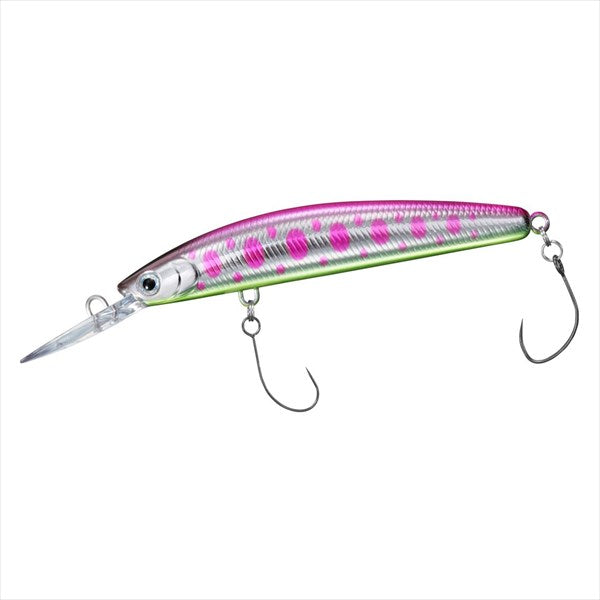 Daiwa Trout Plug Plosso Double Clutch 60F1 tuned by HMKL Pink Yamame trout Chart Berry