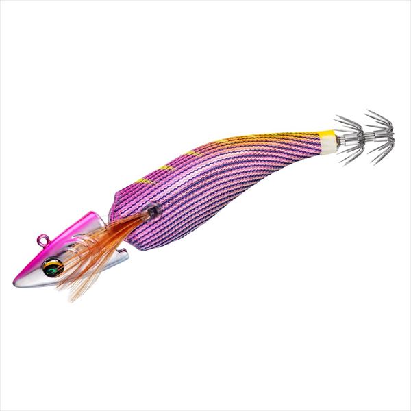 Daiwa Egi Emeraldas Boat Joint #3.5 (30g) Pink - Striped Pink Orange Yellow