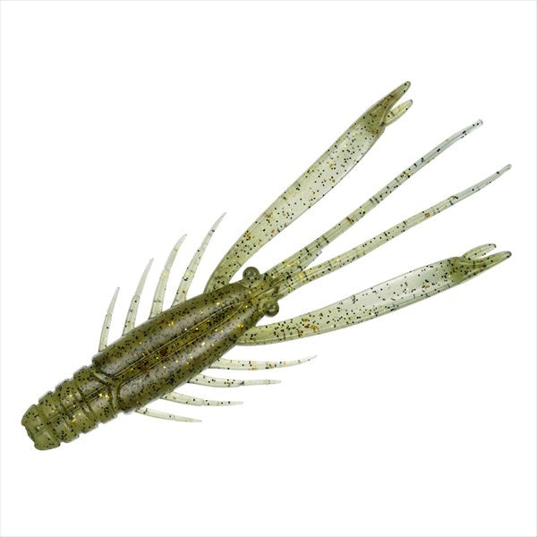 Daiwa Worm Silver Wolf Urban Shrimp #2.8 inch Light Olive