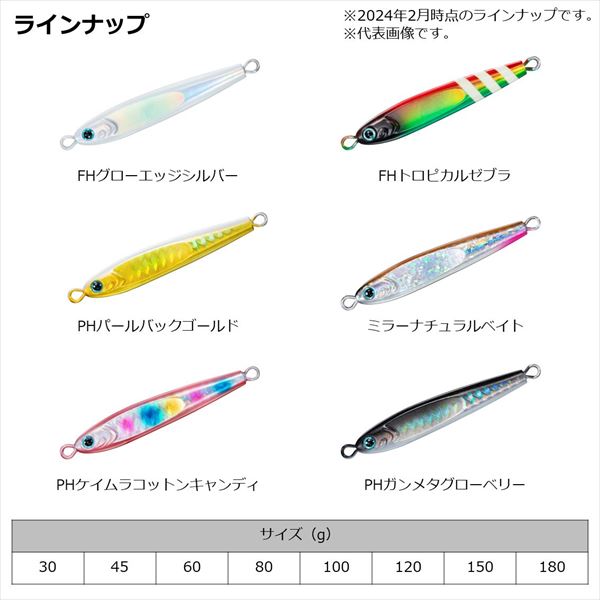 Daiwa Metal Jig TG Bait 120g PH Keimura Cotton Candy