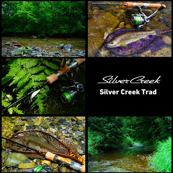 Daiwa Trout Rod Silver Creek Trad 48UL-4 (Spinning 4 piece)