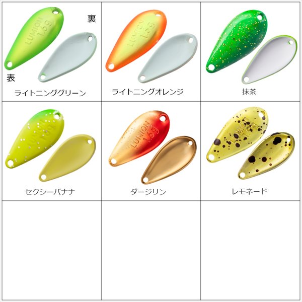 Daiwa Spoon Presso Lumion 1.3g Matcha