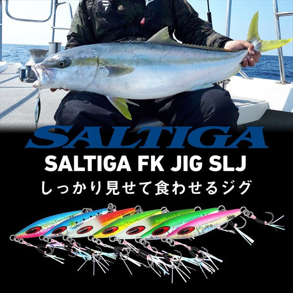 Daiwa Metal Jig Saltiga FK Jig SLJ 30g PH Chart Glow Berry