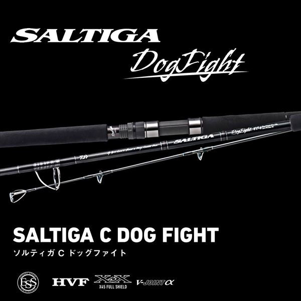 daiwa dogfight reel Saltiga C Rod TackleWest Constructed with a rigid Hyper Armed Housing and equipped with the reinforced Hyperdrive Digigear system Daiwa 2026 Saltiga Dogfight Spinning