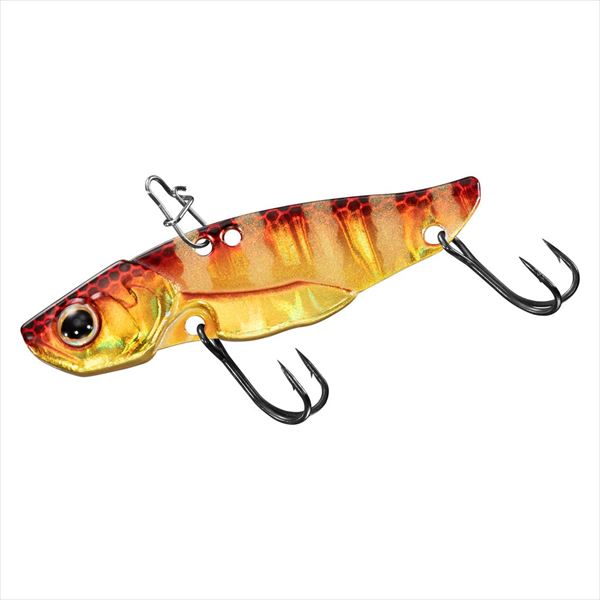 Daiwa Bass Lure Steez Metal Vibe Slim 8g Red/Gold Gill