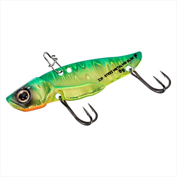 Daiwa Bass Lure Steez Metal Vibe Slim 8g Blue Back Chart