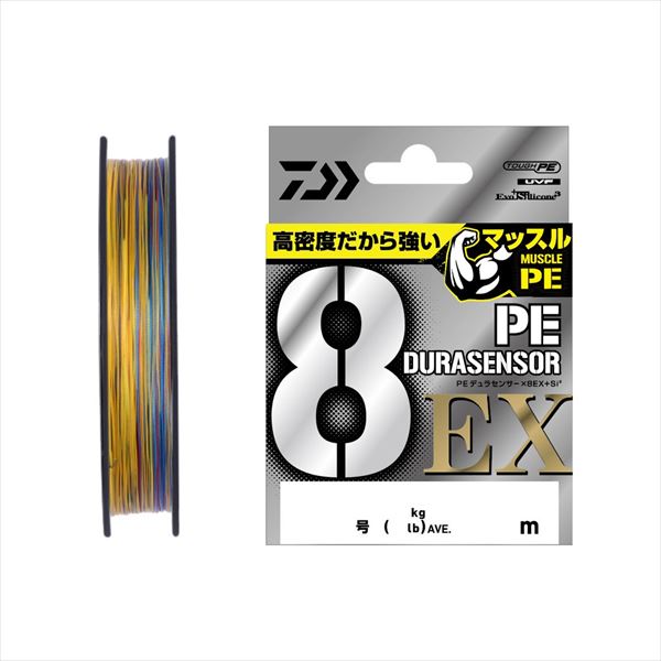 Daiwa UVF PE Dura Sensor X8 EX +Si3 5 Color #0.6 150m