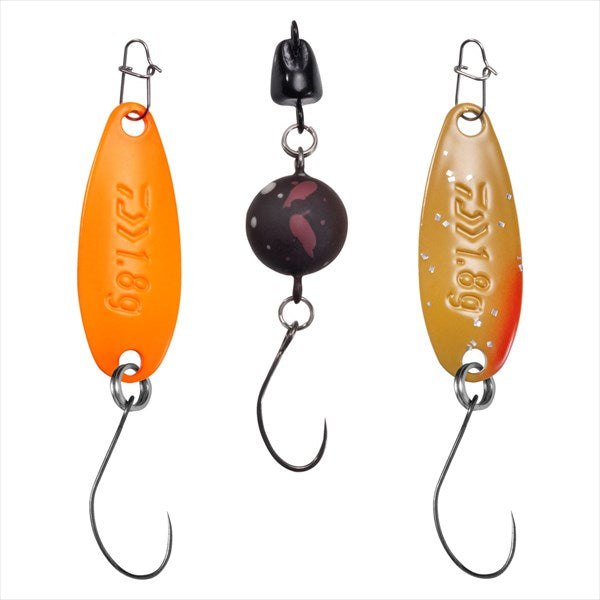 Daiwa Trout Lure Masu-no-Try set S Glow Pellet