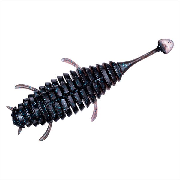 Daiwa Worm Move Bait 2.5inch Ukigori Blue Flake