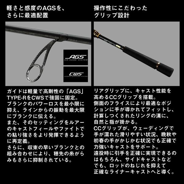 Daiwa Seabass Rod Morethan 103ML/M/J (Spinning 2 piece)