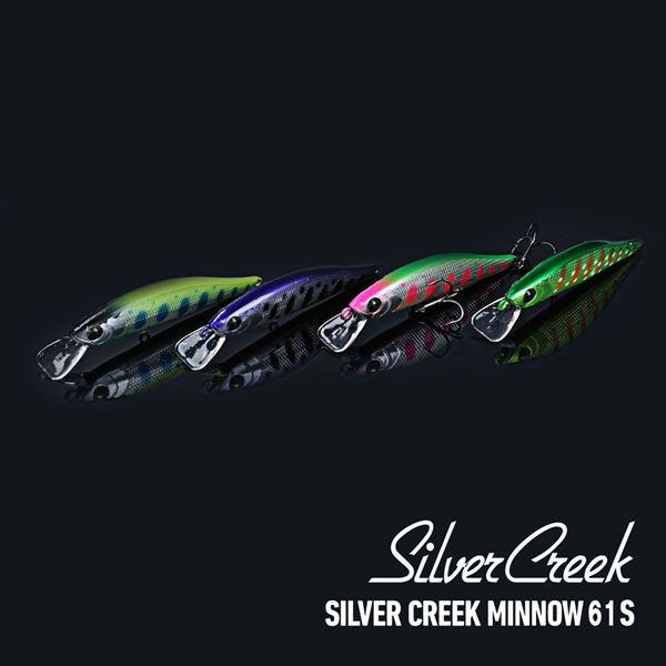 Daiwa Trout Plug Silver Creek Minnow 61S Greenberry