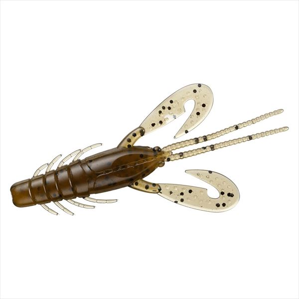 Daiwa Worm Steez Craw 3.1inch Green Pumpkin